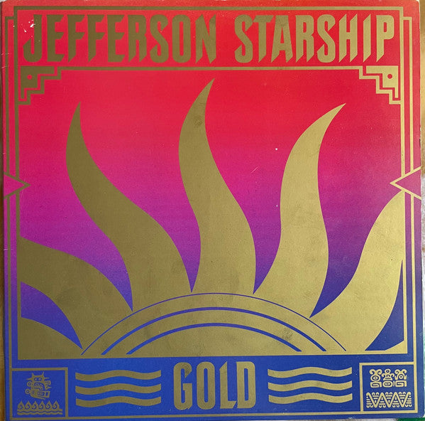 Jefferson Starship – Gold LP vinyl record, image 1 of 5