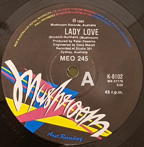 Meo 245 – Lady Love 7" vinyl record, image 1 of 3