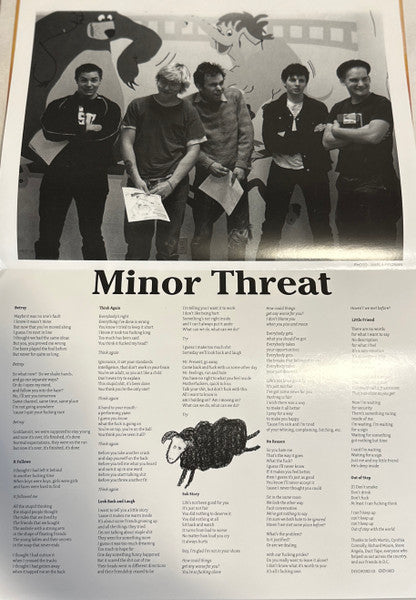 Minor Threat – Out Of Step 12" vinyl record, image 3 of 7