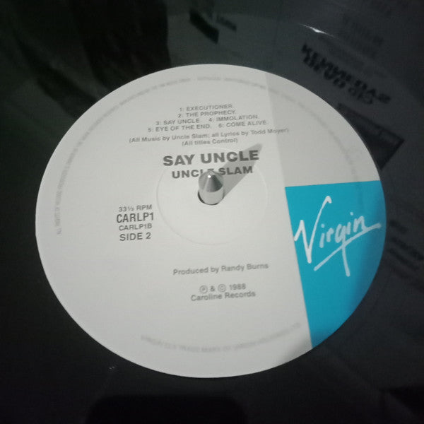 Uncle Slam – Say Uncle LP vinyl record, image 4 of 4