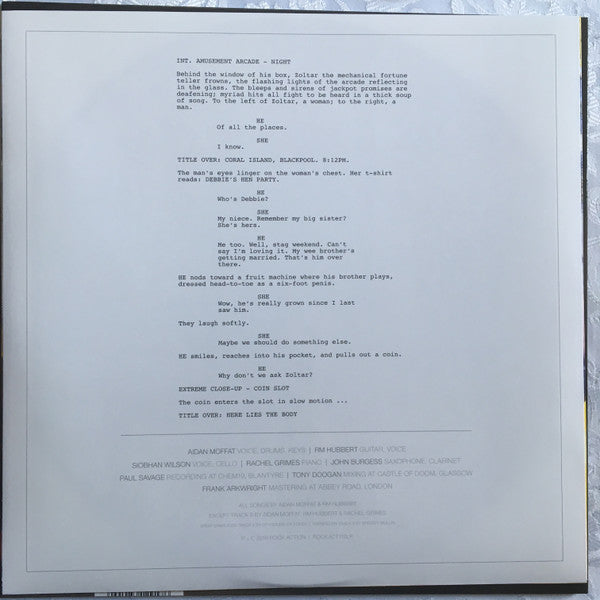 Aidan Moffat, RM Hubbert – Here Lies The Body LP vinyl record, image 4 of 8