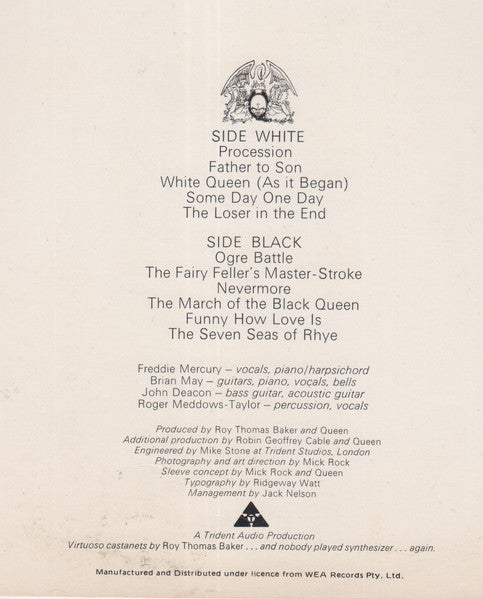 Queen – Queen II LP vinyl record, image 7 of 7