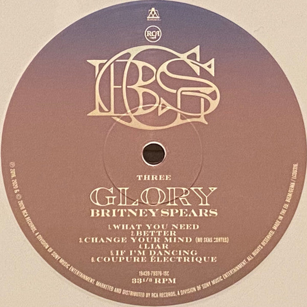 Britney Spears – Glory (2xLP) LP vinyl record, image 7 of 10