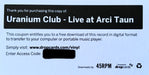 The Minneapolis Uranium Club – Live! At Arci Taun! LP vinyl record, image 5 of 5