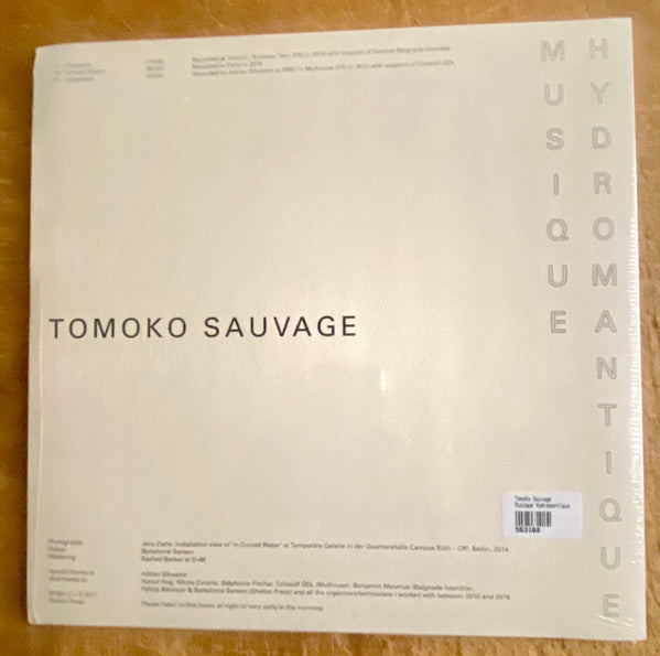 Tomoko Sauvage – Musique Hydromantique LP vinyl record, image 2 of 6