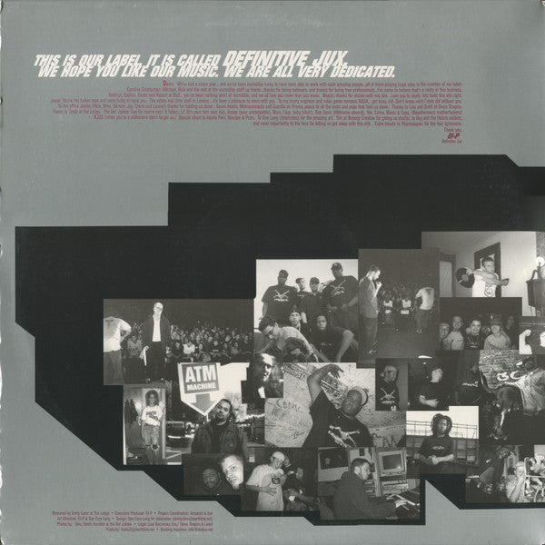 Various – Definitive Jux Presents II (2xLP) LP vinyl record, image 7 of 8