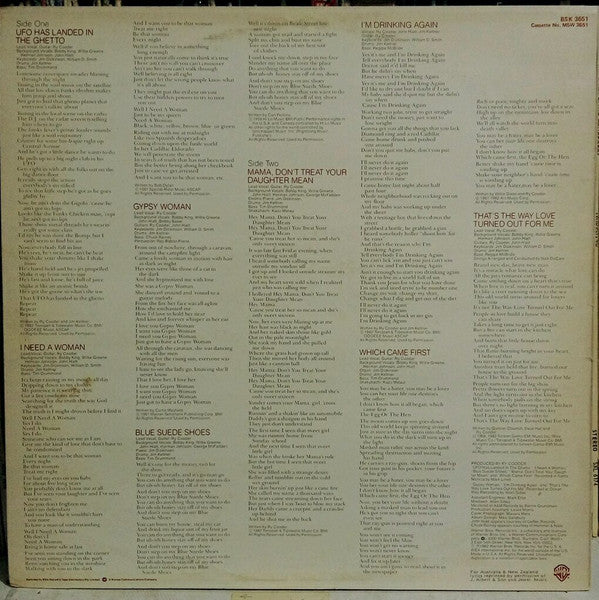 Ry Cooder – The Slide Area LP vinyl record, image 2 of 4
