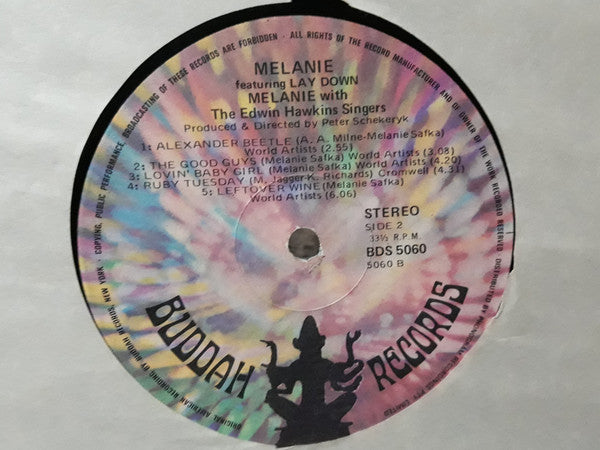 Melanie – Candles In The Rain LP vinyl record, image 5 of 5