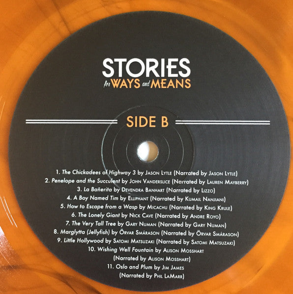 Various – Stories For Ways And Means LP vinyl record, image 6 of 10