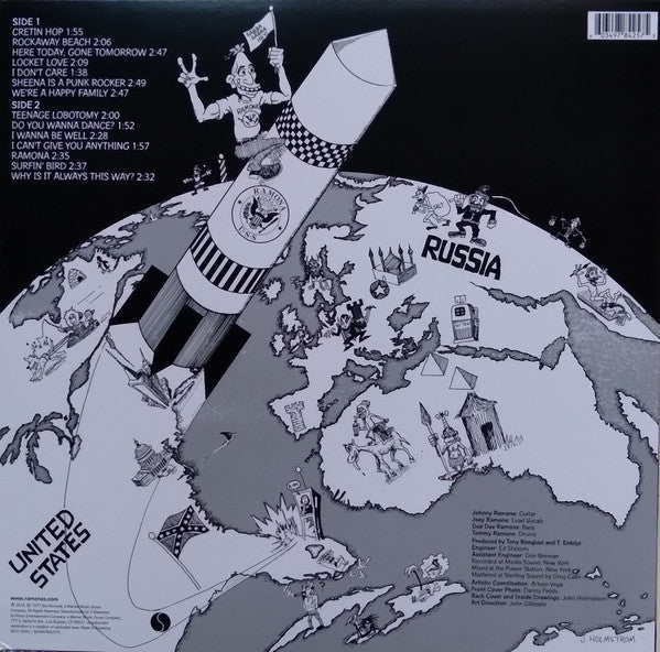 Ramones – Rocket To Russia LP vinyl record, image 2 of 10