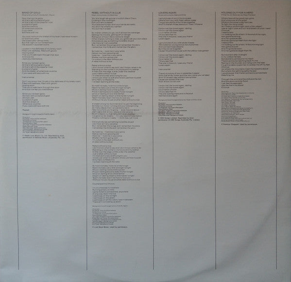 Bonnie Tyler – Secret Dreams And Forbidden Fire LP vinyl record, image 4 of 6