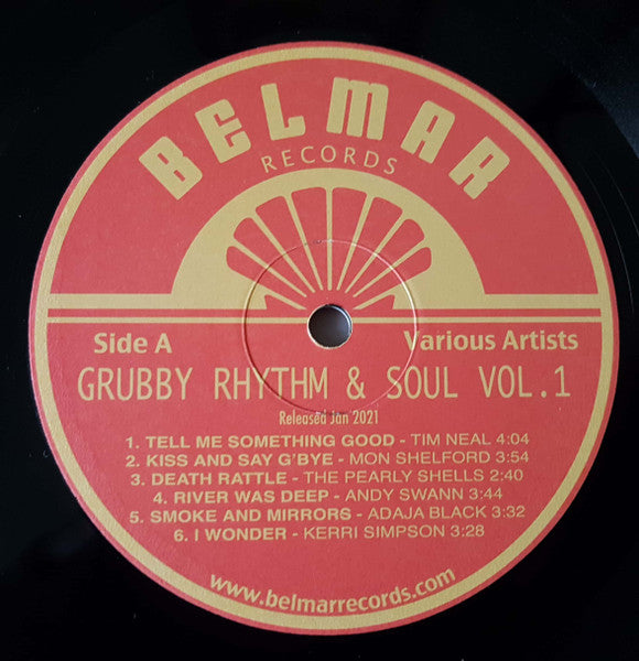 Various – Belmar Records Presents Grubby Rhythm & Soul Vol. 1 LP vinyl record, image 3 of 4