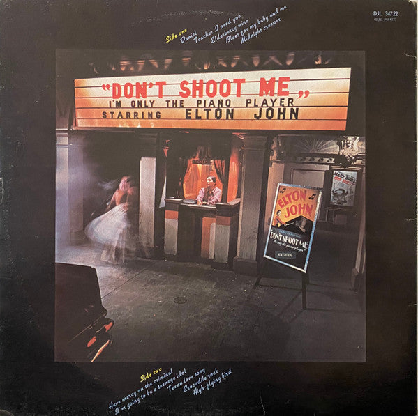 Elton John – Don't Shoot Me I'm Only The Piano Player LP vinyl record, image 4 of 10