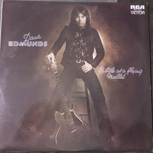 Dave Edmunds – Subtle As A Flying Mallet LP vinyl record, image 1 of 2