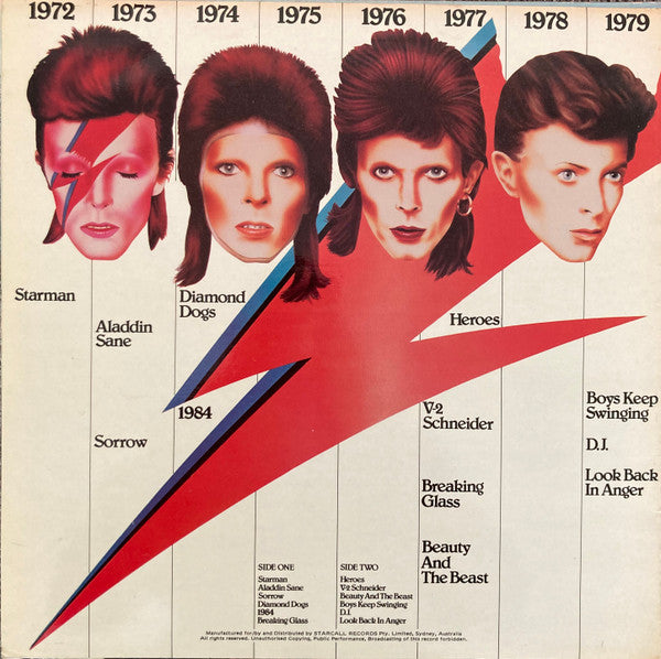David Bowie – Chameleon LP vinyl record, image 2 of 4