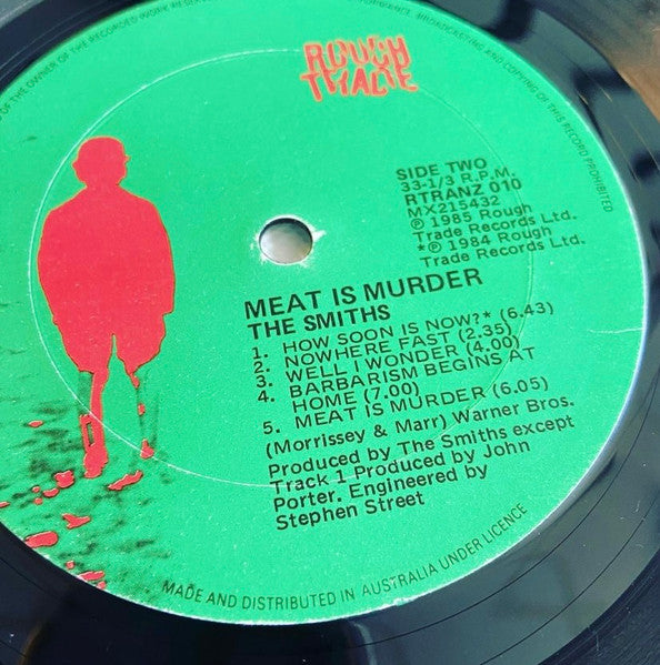 The Smiths – Meat Is Murder LP vinyl record, image 3 of 3