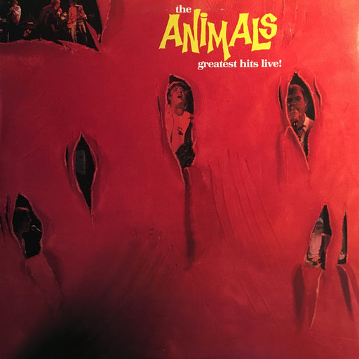 The Animals – Greatest Hits Live! LP vinyl record, image 1 of 4