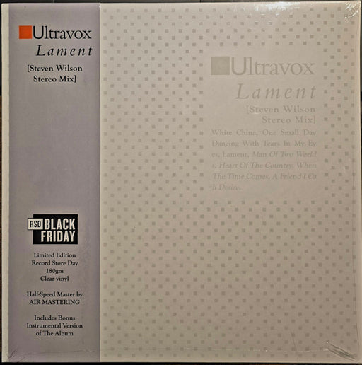 Ultravox – Lament (Steven Wilson Stereo Mix) LP vinyl record, image 1 of 10