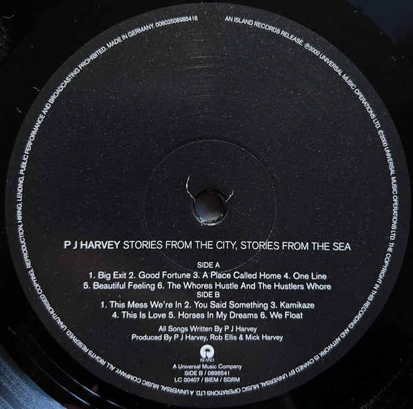 PJ Harvey – Stories From The City, Stories From The Sea LP vinyl record, image 4 of 10