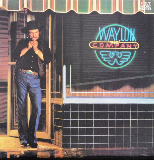 Waylon Jennings – Waylon And Company LP vinyl record, image 1 of 4