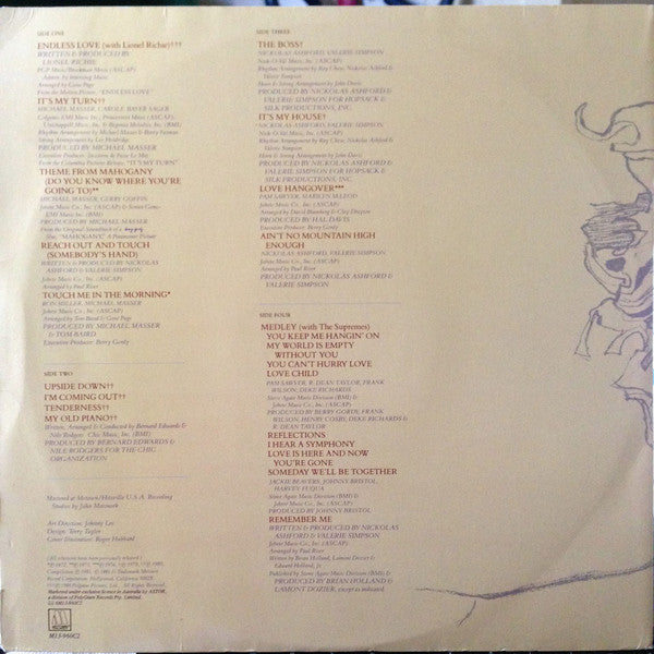 Diana Ross – All The Great Hits (2xLP) LP vinyl record, image 2 of 8