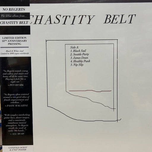 Chastity Belt – No Regerts LP vinyl record, image 1 of 6