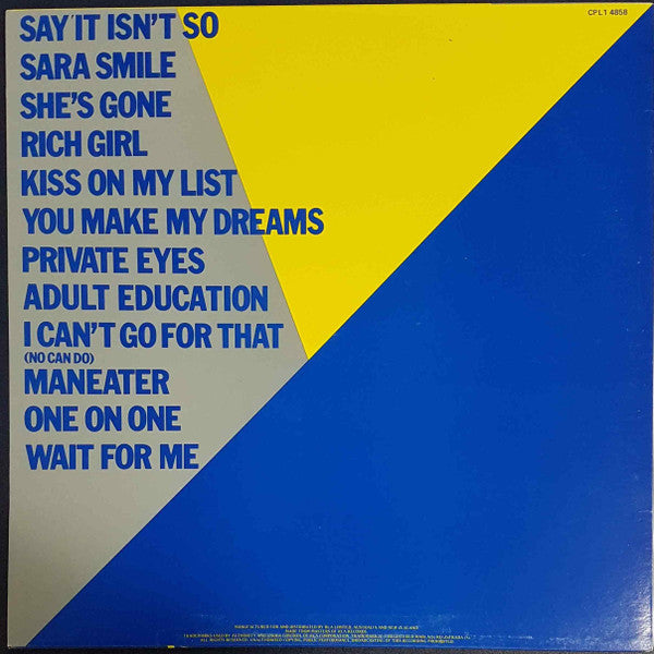 Daryl Hall & John Oates – Rock 'N Soul Part 1 LP vinyl record, image 2 of 5