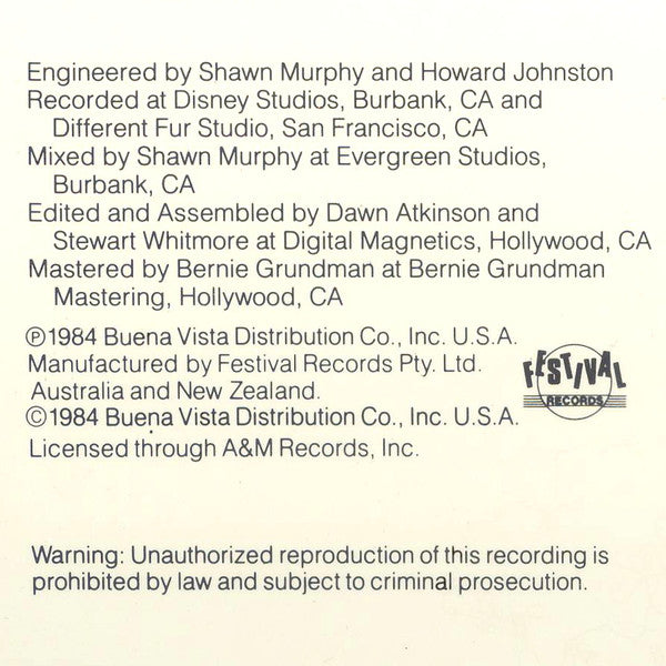 Charles Gross, George Winston, Darol Anger, Mark Isham, Mike Marshall – Country (An Original Soundtrack Album) LP vinyl record, image 3 of 3
