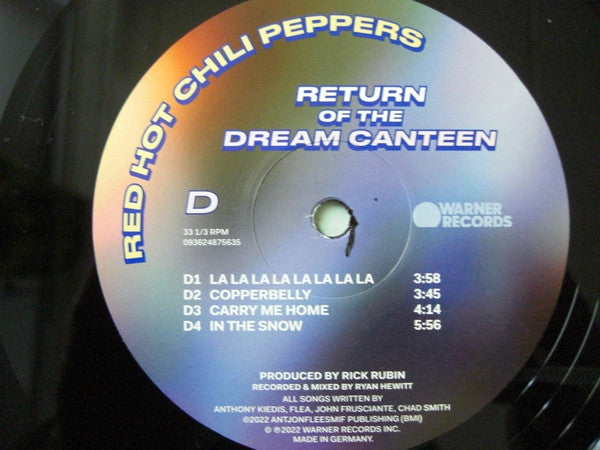 Red Hot Chili Peppers – Return Of The Dream Canteen (2xLP) LP vinyl record, image 6 of 10