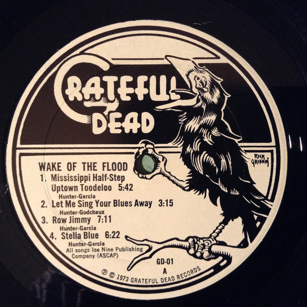 The Grateful Dead – Wake Of The Flood LP vinyl record, image 3 of 4