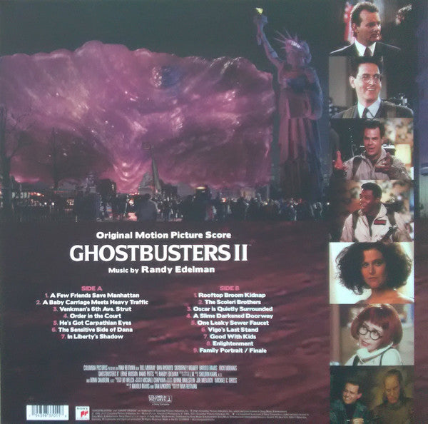 Randy Edelman – Ghostbusters II (Original Motion Picture Score) LP vinyl record, image 3 of 10