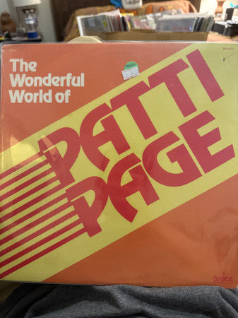 Patti Page – The Wonderful World Of 12" vinyl record, image 1 of 3