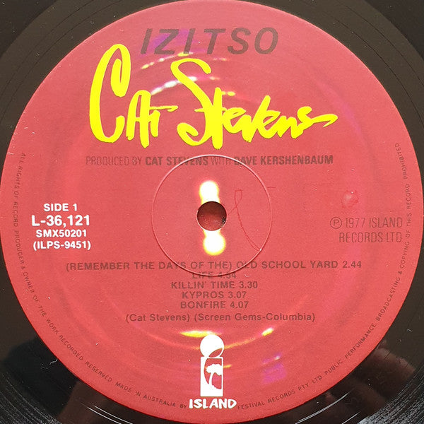 Cat Stevens – Izitso LP vinyl record, image 4 of 8