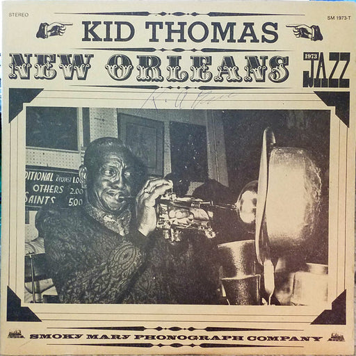 Kid Thomas Valentine – Jazz, Gospel & Blues: Living New Orleans Jazz - 1973