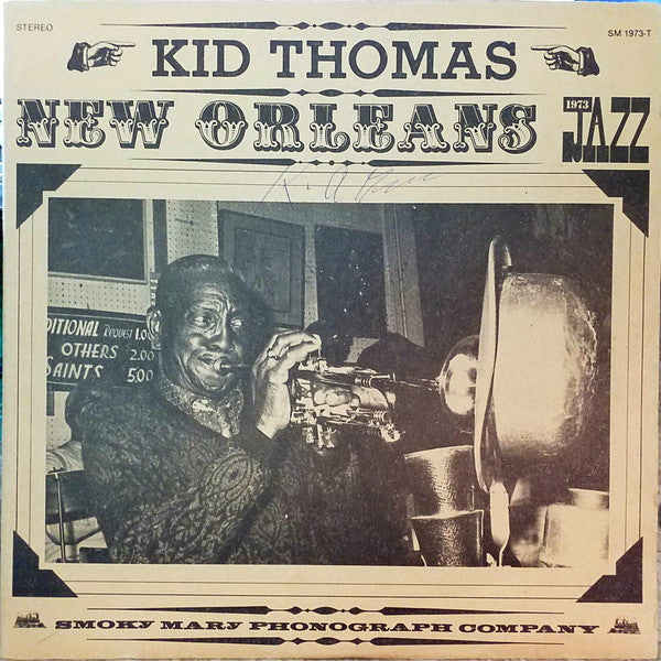 Kid Thomas Valentine – Jazz, Gospel & Blues: Living New Orleans Jazz - 1973
