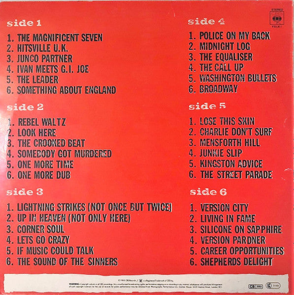 The Clash – Sandinista! (3xLP) LP vinyl record, image 4 of 10