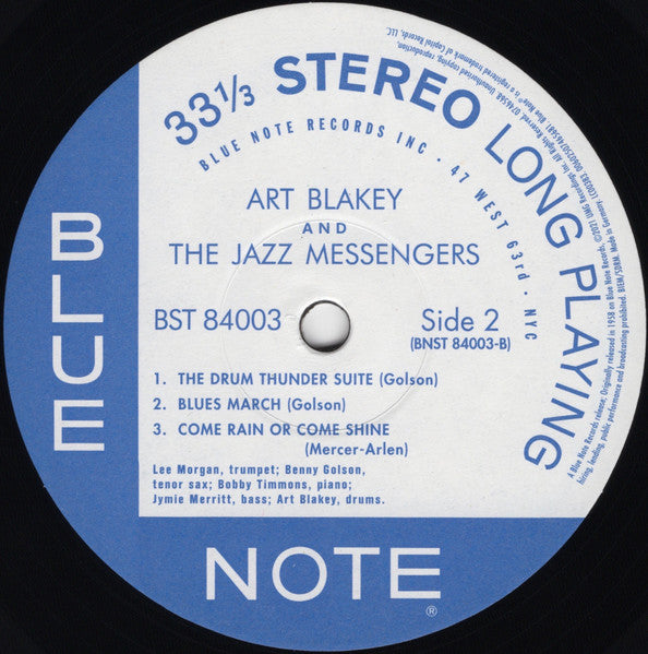 Art Blakey & The Jazz Messengers – Moanin' LP vinyl record, image 4 of 6