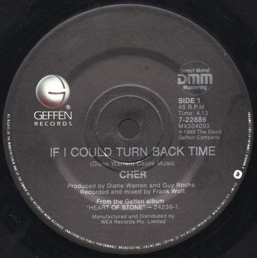 Cher – If I Could Turn Back Time