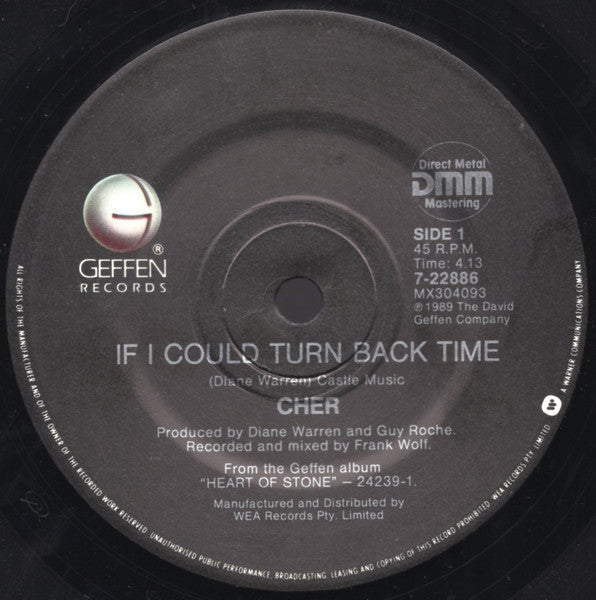 Cher – If I Could Turn Back Time