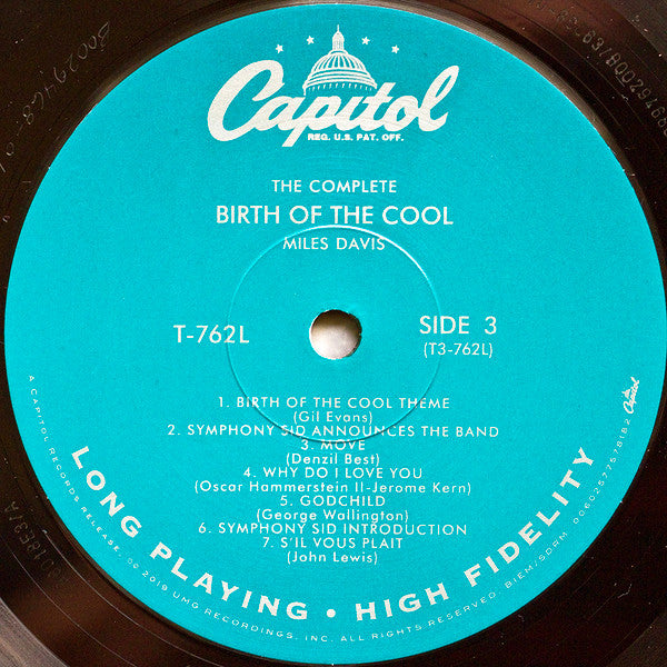 Miles Davis – The Complete Birth Of The Cool LP vinyl record, image 5 of 10