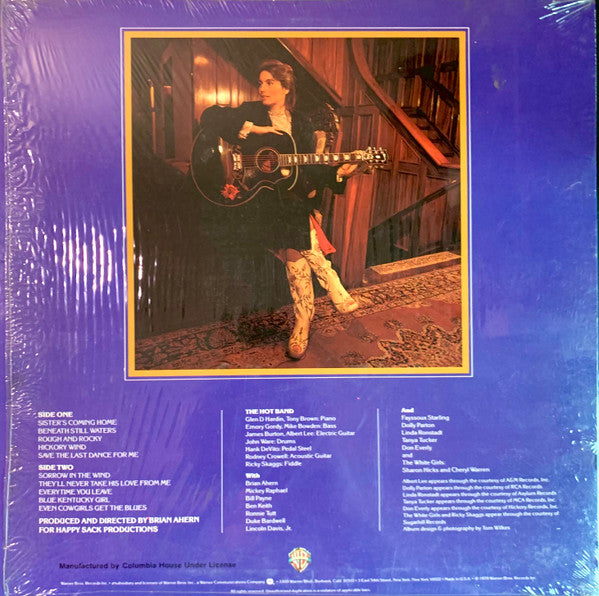 Emmylou Harris – Blue Kentucky Girl LP vinyl record, image 2 of 6