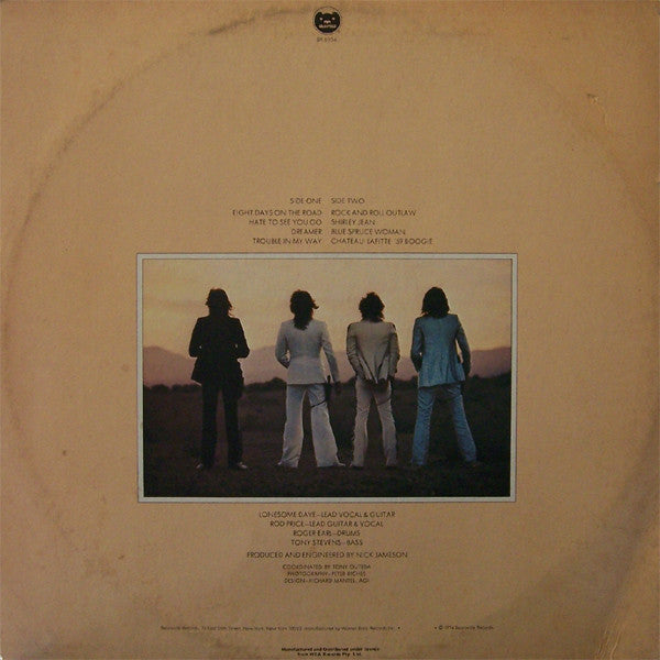 Foghat – Rock And Roll Outlaws LP vinyl record, image 2 of 4