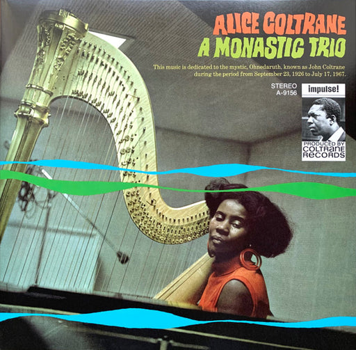 Alice Coltrane – A Monastic Trio LP vinyl record, image 1 of 9