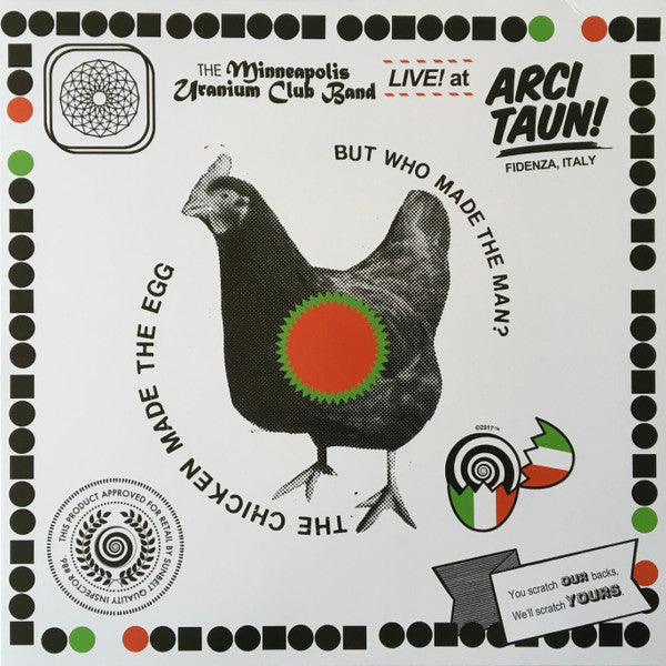 The Minneapolis Uranium Club – Live! At Arci Taun! LP vinyl record, image 1 of 5