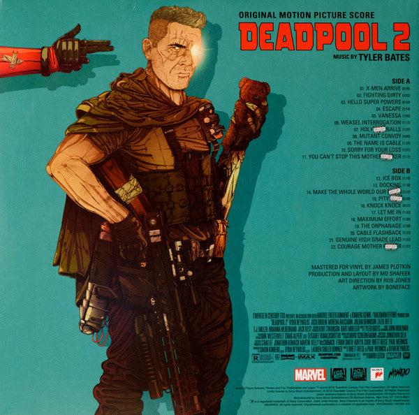 Tyler Bates – Deadpool 2 (Original Motion Picture Score) LP vinyl record, image 3 of 10