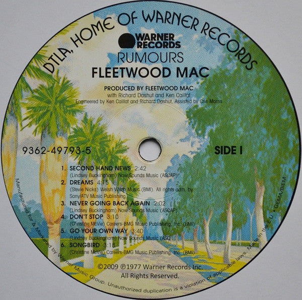 Fleetwood Mac – Rumours LP vinyl record, image 5 of 8