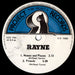 Rayne – One Way Ticket 7" vinyl record, image 4 of 4