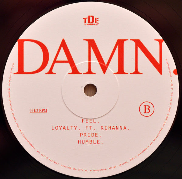 Kendrick Lamar – Damn. (2xLP) LP vinyl record, image 5 of 7