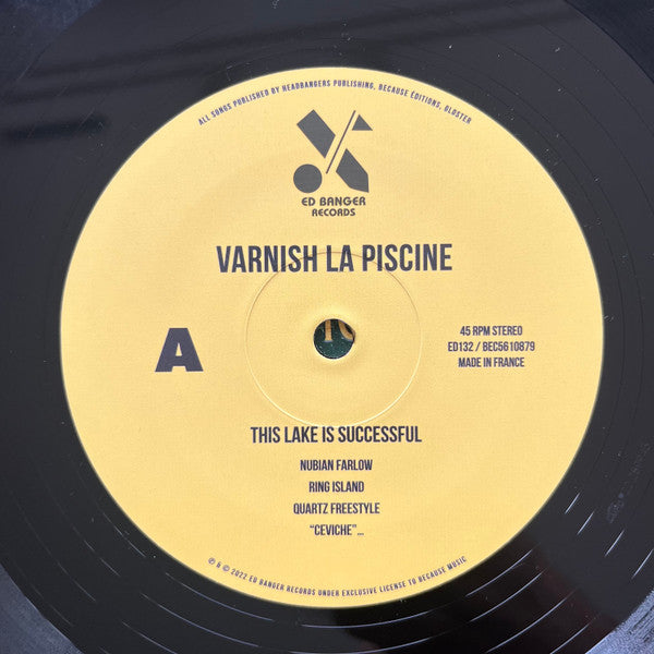 Varnish La Piscine – This Lake Is Successful LP vinyl record, image 3 of 4