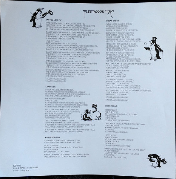 Fleetwood Mac – Fleetwood Mac LP vinyl record, image 7 of 7